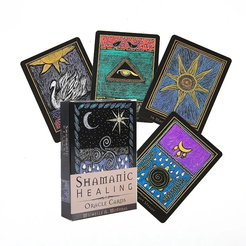 Shamanic Healing Oracle Cards English Vesion Tarot Card Playing Cards for Party Kids Adult Board Game
Shamanic Healing Oracle Cards English Vesion Tarot Card Playing Cards for Party Kids Adult Board Game
