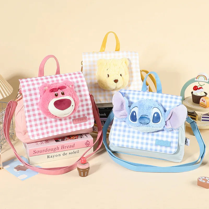 Disney Lotso Stitch Cute Gingham Crossbody Bag Plush Doll Decor Handbag Daily Use Style
Disney Lotso Stitch Cute Gingham Crossbody Bag Plush Doll Decor Handbag Daily Use Style