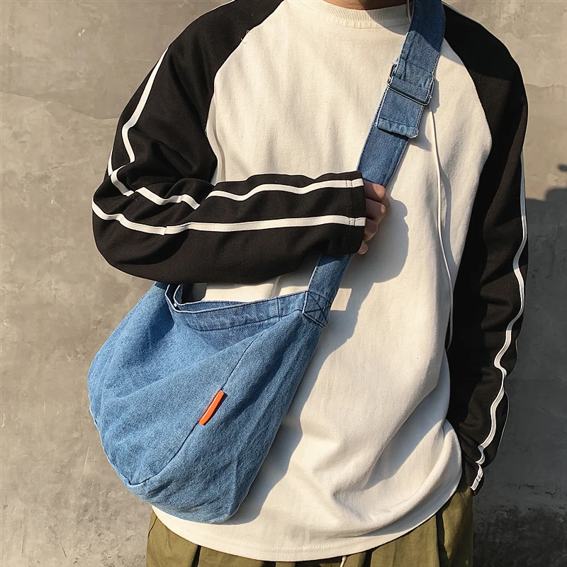 Korean Denim Harajuku Lazy Style Large Capacity Japanese Retro Casual Student Shoulder Crossbody Bag Woman
Korean Denim Harajuku Lazy Style Large Capacity Japanese Retro Casual Student Shoulder Crossbody Bag Woman