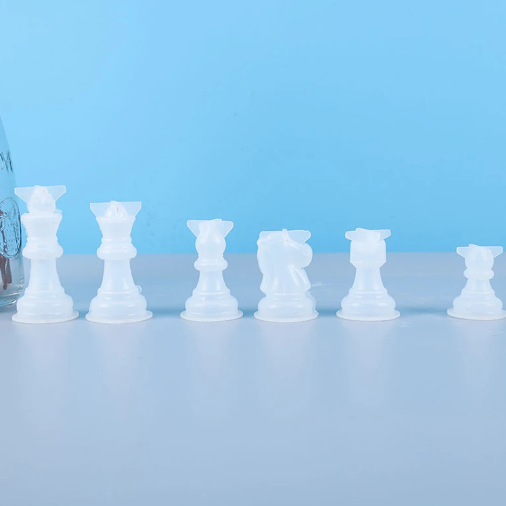 6Pcs Silicone Chess Pieces Mold DIY Chess Piece Casting Mold Non Stick Easy Use for Resin Epoxy Craft Making Epoxy Casting Molds
6Pcs Silicone Chess Pieces Mold DIY Chess Piece Casting Mold Non Stick Easy Use for Resin Epoxy Craft Making Epoxy Casting Molds