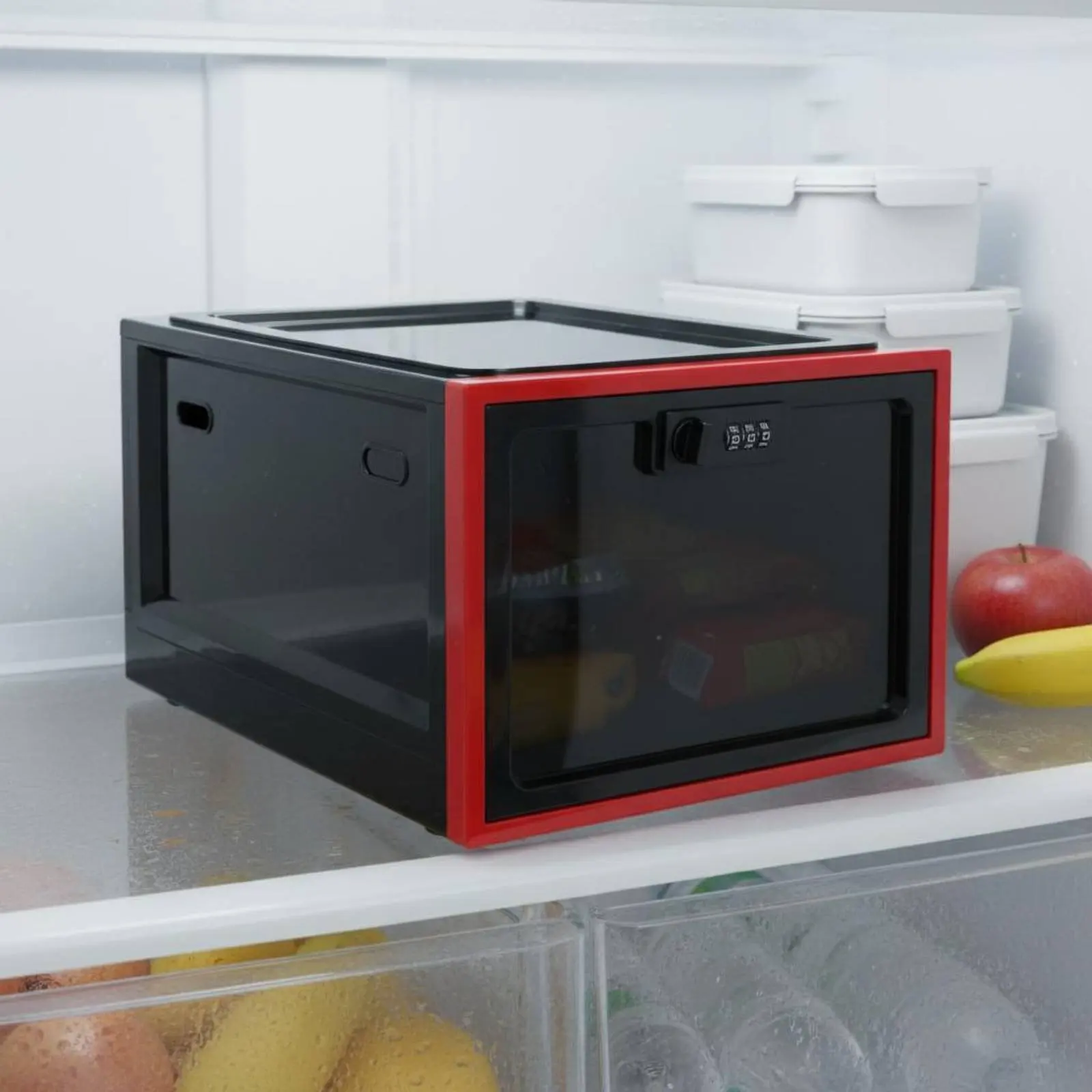 Combination Lock Box Transparent Frame Lockable Storage Box Clear Lockable Storage Bin Keyless Security Refrigerator Food Safe
Combination Lock Box Transparent Frame Lockable Storage Box Clear Lockable Storage Bin Keyless Security Refrigerator Food Safe