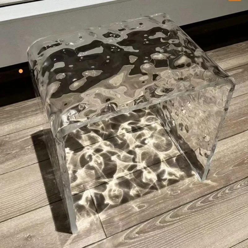 Water ripple acrylic small stool low stool household dressing stool transparent bathroom bath waterproof shoe change small
Water ripple acrylic small stool low stool household dressing stool transparent bathroom bath waterproof shoe change small