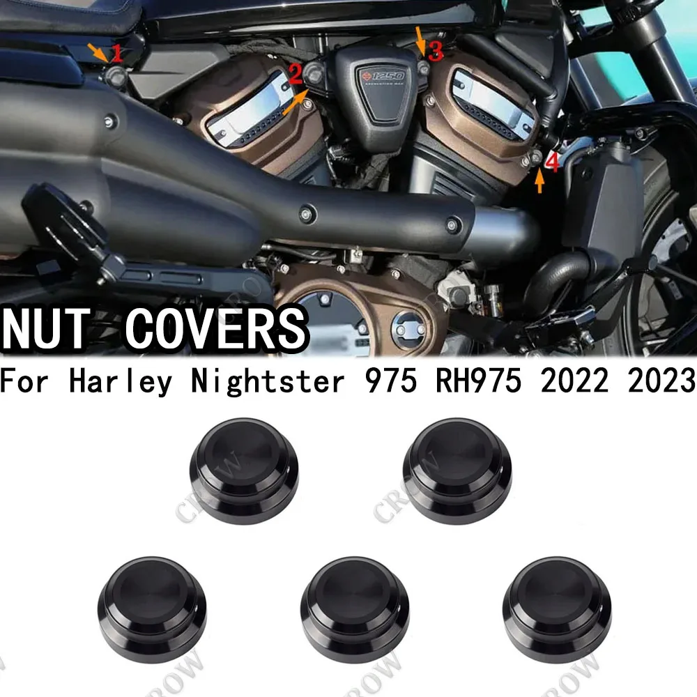 Черная крышка гайки для мотоцикла Harley Sportster S1250 RH1250 2021 2022, аксессуары, комплект крышки гайки с ЧПУ шириной 15/22
Черная крышка гайки для мотоцикла Harley Sportster S1250 RH1250 2021 2022, аксессуары, комплект крышки гайки с ЧПУ шириной 15/22