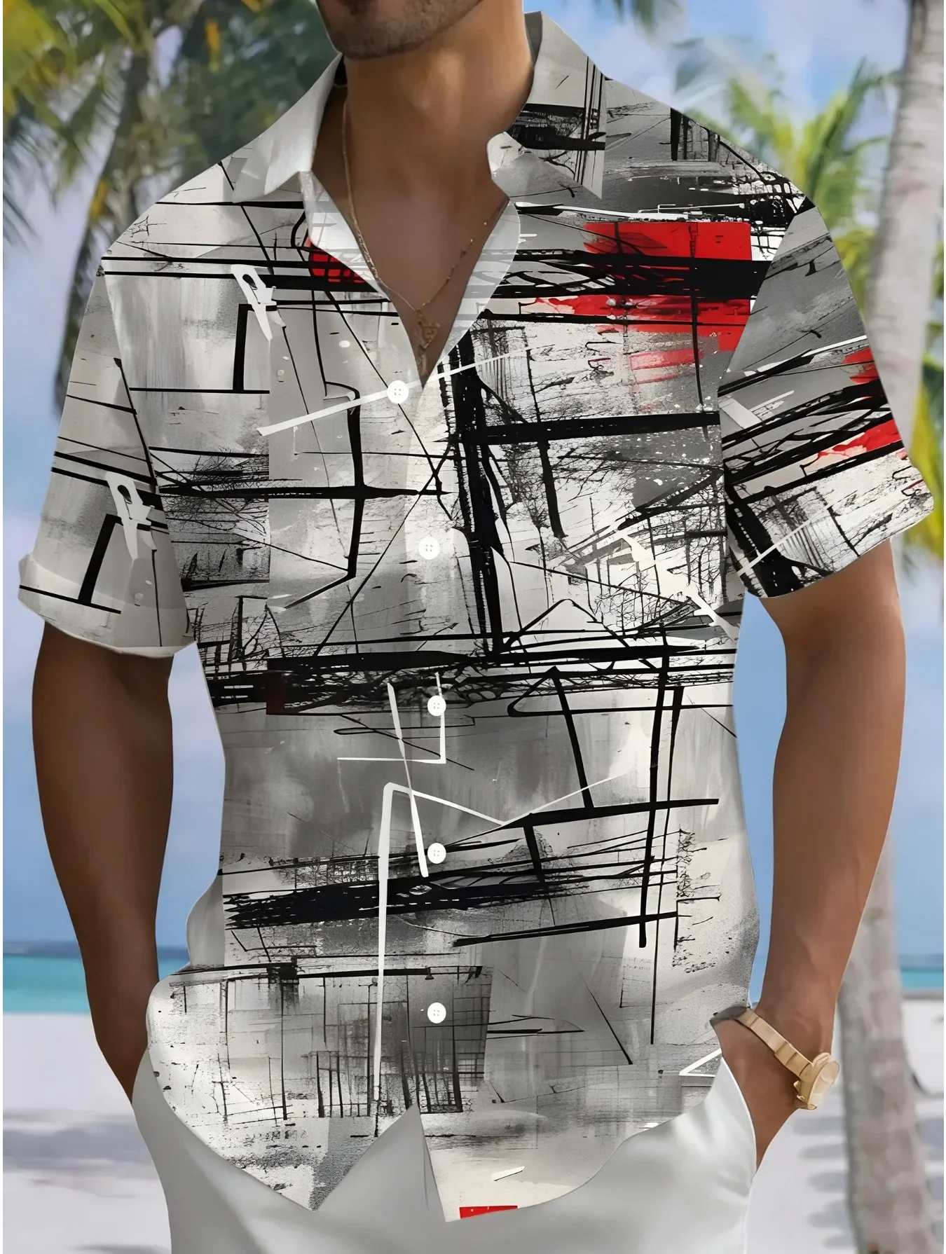 2026 New Design Men's Casual Shirt Summer Hawaiian Man Women Short Sleeve Beach Party Print Tops
2026 New Design Men's Casual Shirt Summer Hawaiian Man Women Short Sleeve Beach Party Print Tops