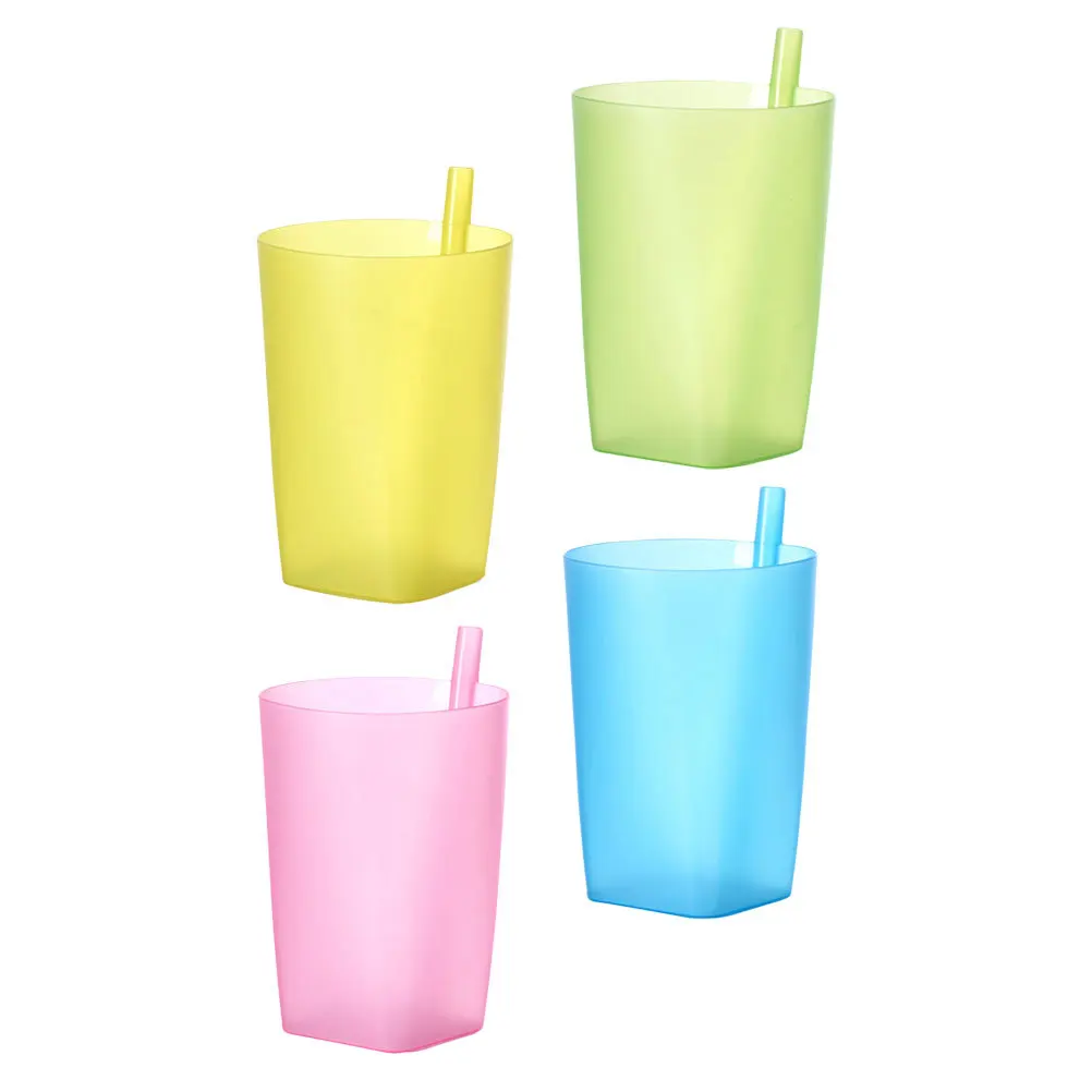 4Pcs Children Straw Cups Candy Color Sippy Cup Safe Durable Feeding Water Cups Silicone Straw Sippy Cup
4Pcs Children Straw Cups Candy Color Sippy Cup Safe Durable Feeding Water Cups Silicone Straw Sippy Cup