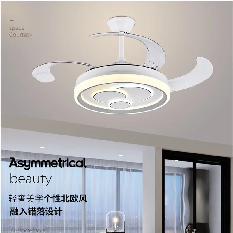 Modern Minimalist Invisible Fan Light Living Room Bedroom Dining Room Ceiling Fan Light Nordic Creative Lighting Fan
Modern Minimalist Invisible Fan Light Living Room Bedroom Dining Room Ceiling Fan Light Nordic Creative Lighting Fan
