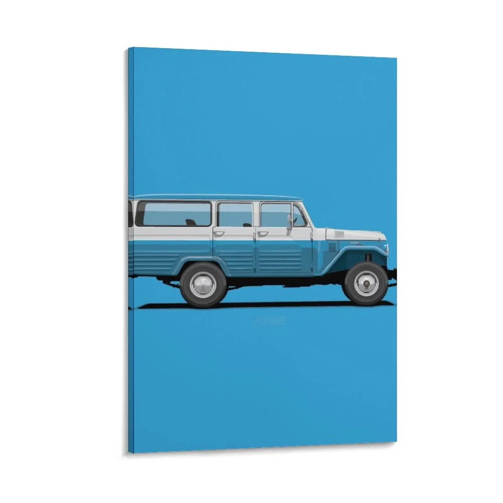 Land Cruiser Station Wagon FJ45LV - Blue Canvas Painting wall decoration poster mural art decorative pictures for the room
Land Cruiser Station Wagon FJ45LV - Blue Canvas Painting wall decoration poster mural art decorative pictures for the room