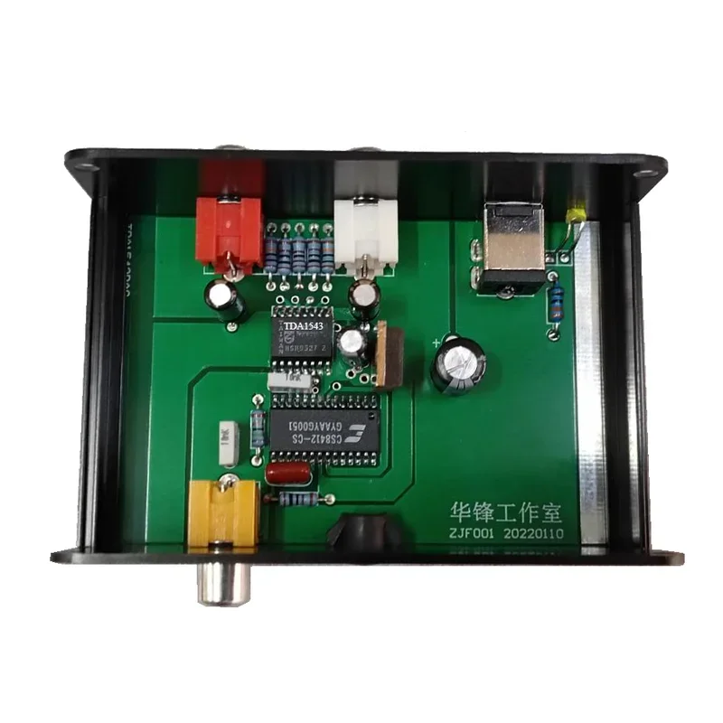 FOR TDA1543 NOS Refer To 47labs Decoding DAC Board Support Format WAV 16bit 44.1K DC 12V
FOR TDA1543 NOS Refer To 47labs Decoding DAC Board Support Format WAV 16bit 44.1K DC 12V