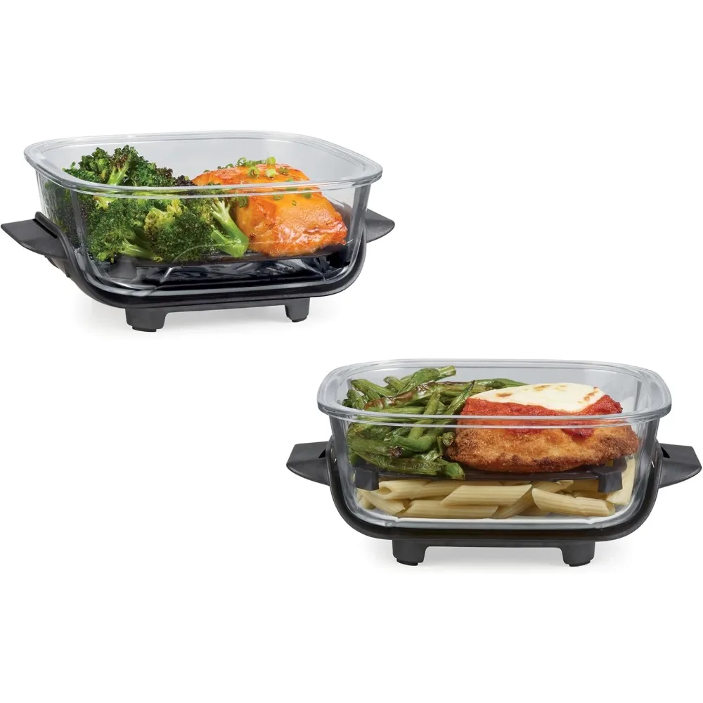 6-Cup Glass Meal Prep Containers, Leak-Proof Lids, Microwave & Dishwasher Safe, 2-Pack
6-Cup Glass Meal Prep Containers, Leak-Proof Lids, Microwave & Dishwasher Safe, 2-Pack