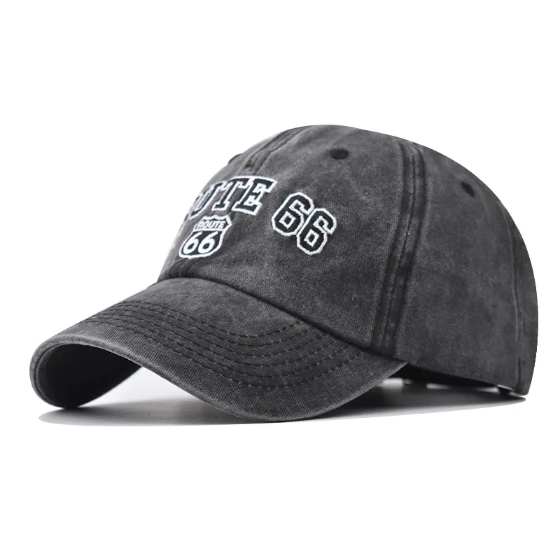 Men's Baseball Cap Women's Washed Cotton Letter ROUTE 66 Embroidery Dad Hat Sport Golf Caps for Man Sun Hats Dropshipping
Men's Baseball Cap Women's Washed Cotton Letter ROUTE 66 Embroidery Dad Hat Sport Golf Caps for Man Sun Hats Dropshipping