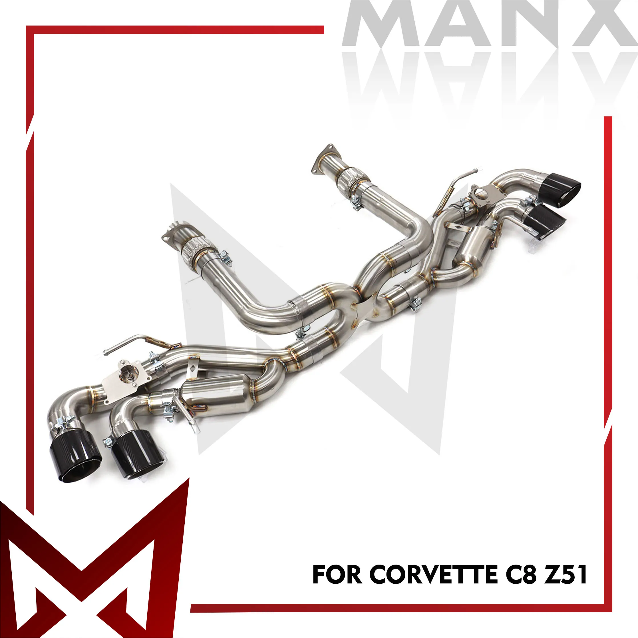 MANX Catback для Corvette C8 SS304, прозрачный громкий звук, настройка выхлопной системы автомобиля, оригинальная заводская основа клапана, наконечники глушителя
MANX Catback для Corvette C8 SS304, прозрачный громкий звук, настройка выхлопной системы автомобиля, оригинальная заводская основа клапана, наконечники глушителя