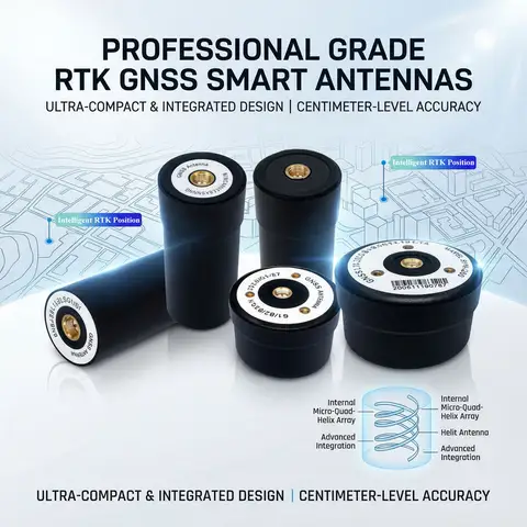 Full Band GNSS RTK Antenna High Precision Centimeter Level for GPS L1 L2 L5 Beidou B1 B2 B3 GLONASS G1 G2 Galileo E1 E5b Survey