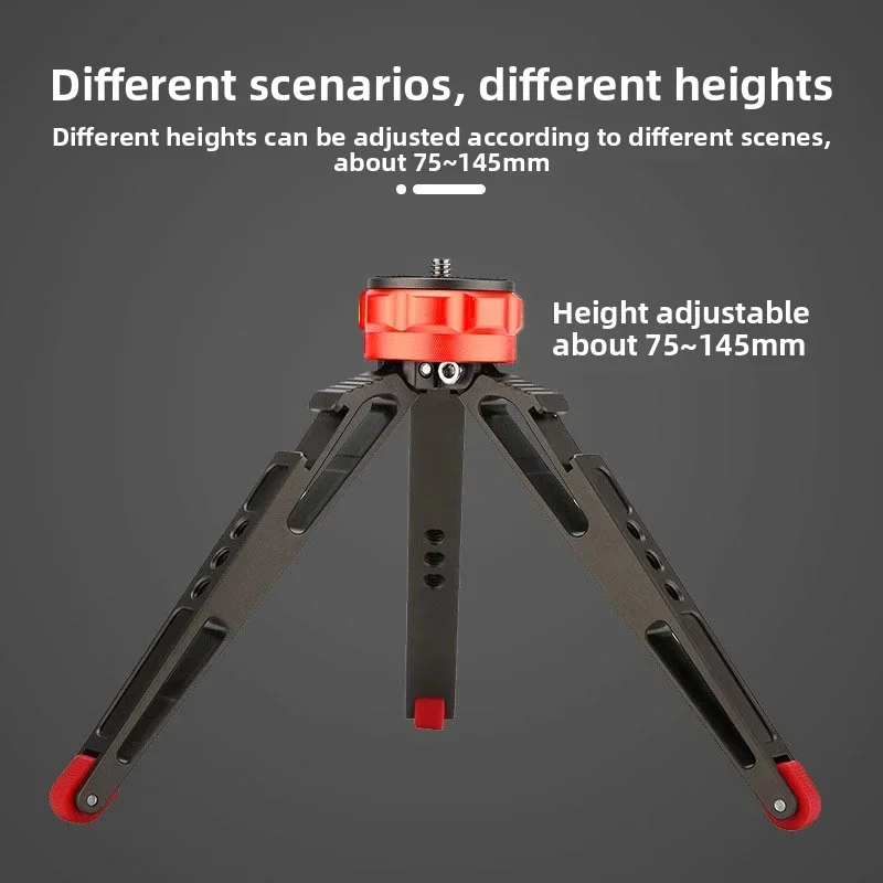 Desktop Vlogging Live Tripod Holder with Cold Shoe Bases for DSLR & Digital Cameras
Desktop Vlogging Live Tripod Holder with Cold Shoe Bases for DSLR & Digital Cameras