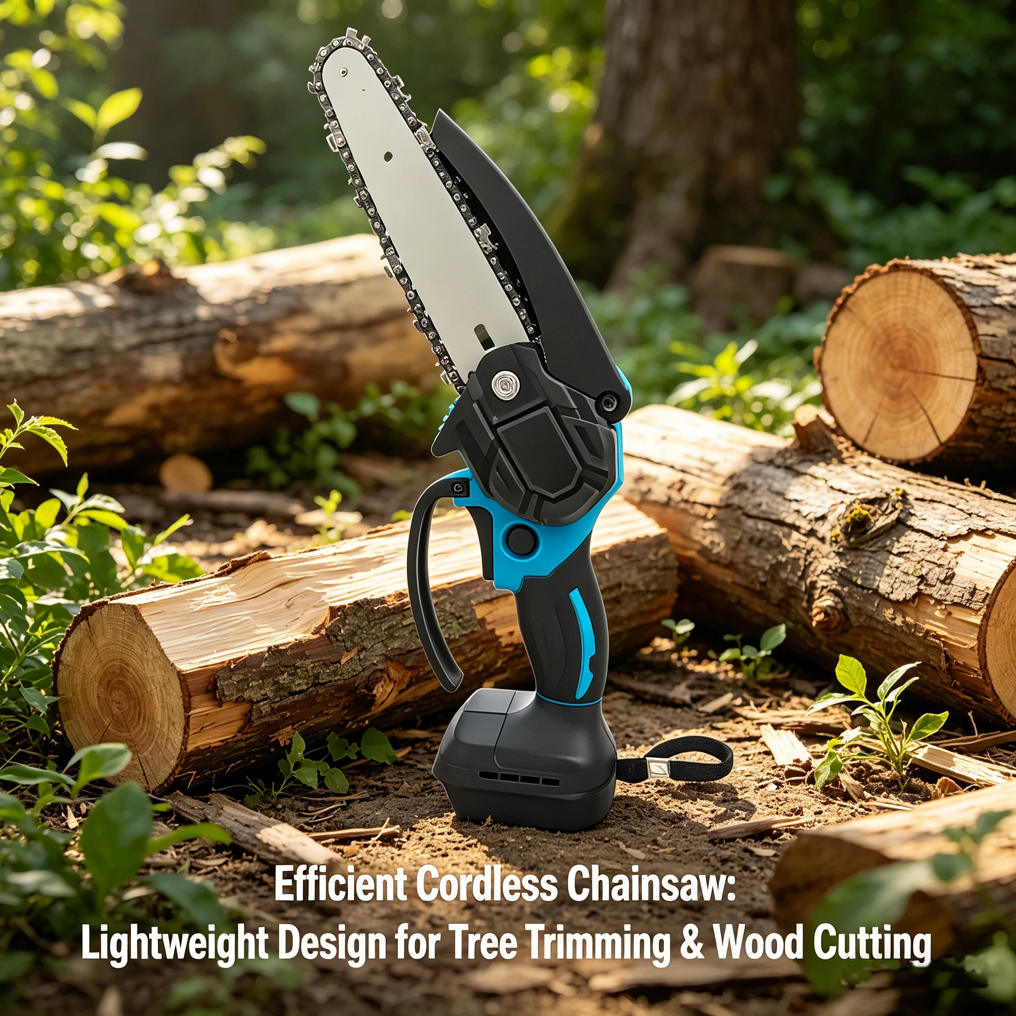 6 Inch Cordless Electric Chainsaw Rechargeable No Battery Portable Woodworking Tool for Makita 18V Sets Light Compact and Easy
6 Inch Cordless Electric Chainsaw Rechargeable No Battery Portable Woodworking Tool for Makita 18V Sets Light Compact and Easy