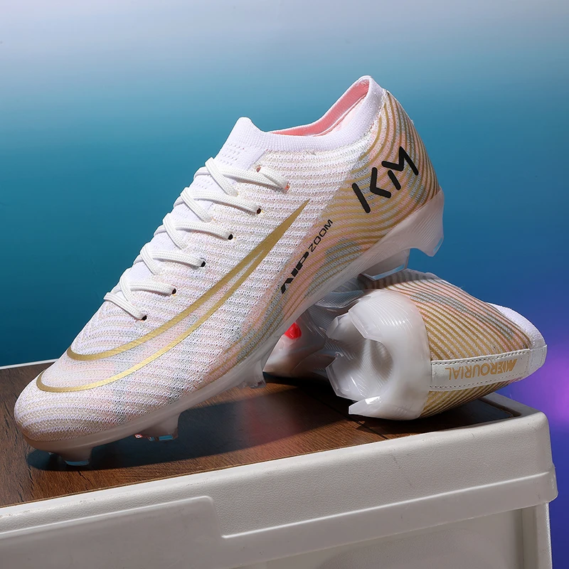 New Men Football Boots Society Training Cleats Soccer Shoes Sneakers Ultralight Outdoor Professional Women Football Field Boots
New Men Football Boots Society Training Cleats Soccer Shoes Sneakers Ultralight Outdoor Professional Women Football Field Boots