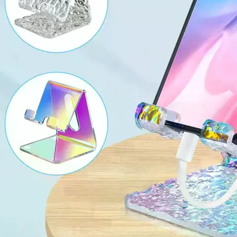 Acrylic Wave Pattern Phone Stand Tablet Stand Minimalist Design Desktop Bedside Lazy Bracket For Watching Shows Creative Design
Acrylic Wave Pattern Phone Stand Tablet Stand Minimalist Design Desktop Bedside Lazy Bracket For Watching Shows Creative Design