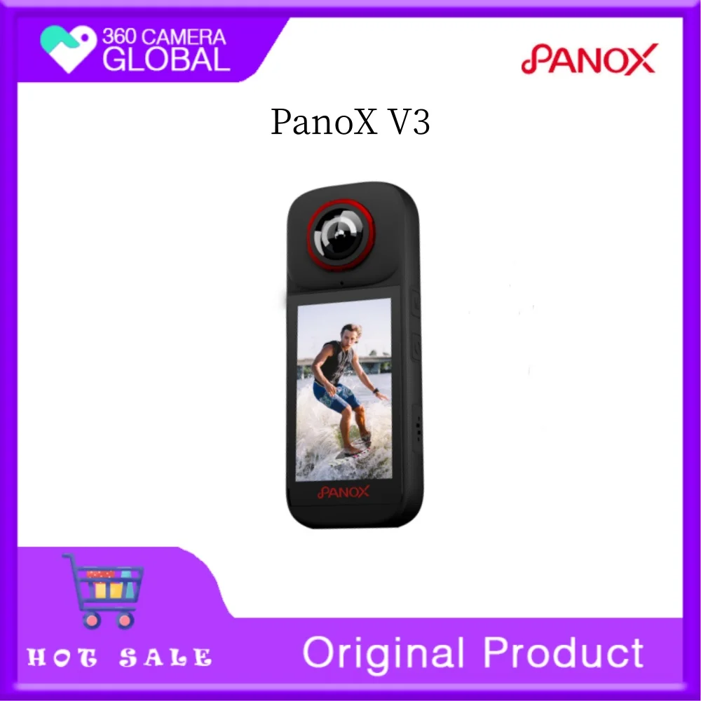 PANOX V3 360 Camera for Motorcycle, HUD 8K Waterproof Action Camera, 72MP Photo, Split-Screen Shooting
PANOX V3 360 Camera for Motorcycle, HUD 8K Waterproof Action Camera, 72MP Photo, Split-Screen Shooting