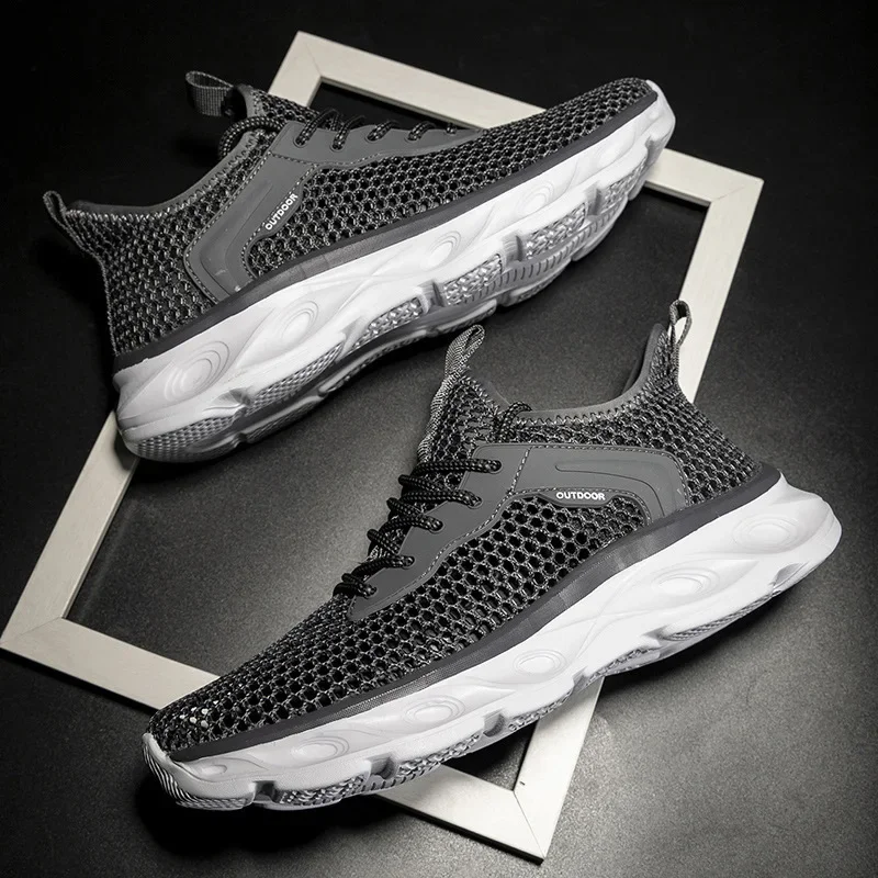 Skateboard plus Size 2024 Spring and Summer New Sports Shoes Breathable Net Cloth Casual Shoes Hollow Tenis
Skateboard plus Size 2024 Spring and Summer New Sports Shoes Breathable Net Cloth Casual Shoes Hollow Tenis