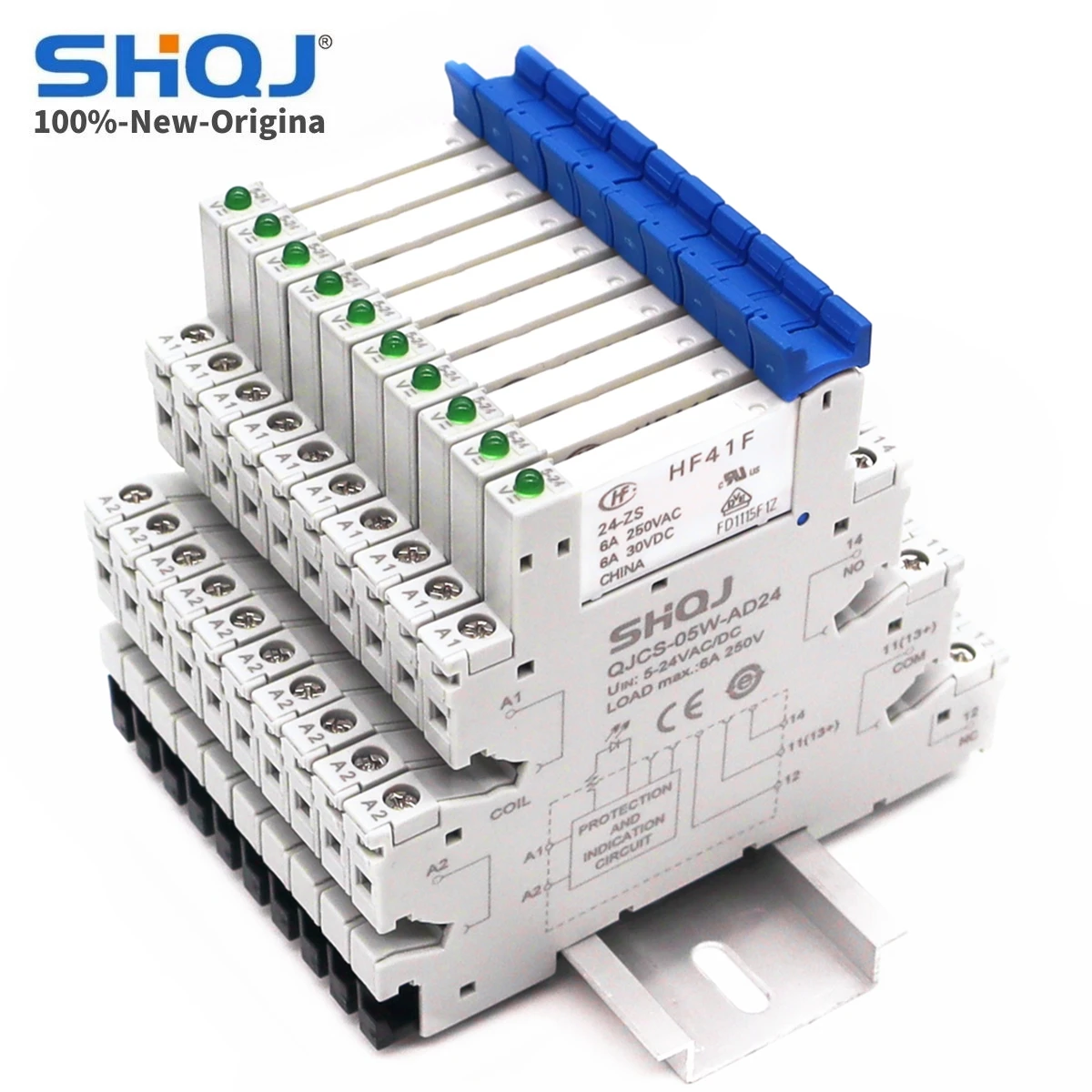 10PCS SHQJ 41F-1Z-C2-1 HF41F 24-ZS 12-ZS 5-ZS SPDT Ultra slim Relay Module Screw Screwless 1CO 6A 5V 12V 24V QJCS-05W-AD24 05WL
10PCS SHQJ 41F-1Z-C2-1 HF41F 24-ZS 12-ZS 5-ZS SPDT Ultra slim Relay Module Screw Screwless 1CO 6A 5V 12V 24V QJCS-05W-AD24 05WL