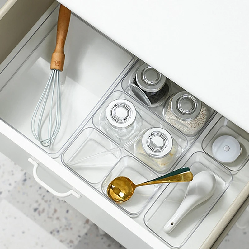 1PC Plastic Makeup Storage Transparent Storage Box Desktop Drawer Organizer Stationery Storage Box
1PC Plastic Makeup Storage Transparent Storage Box Desktop Drawer Organizer Stationery Storage Box