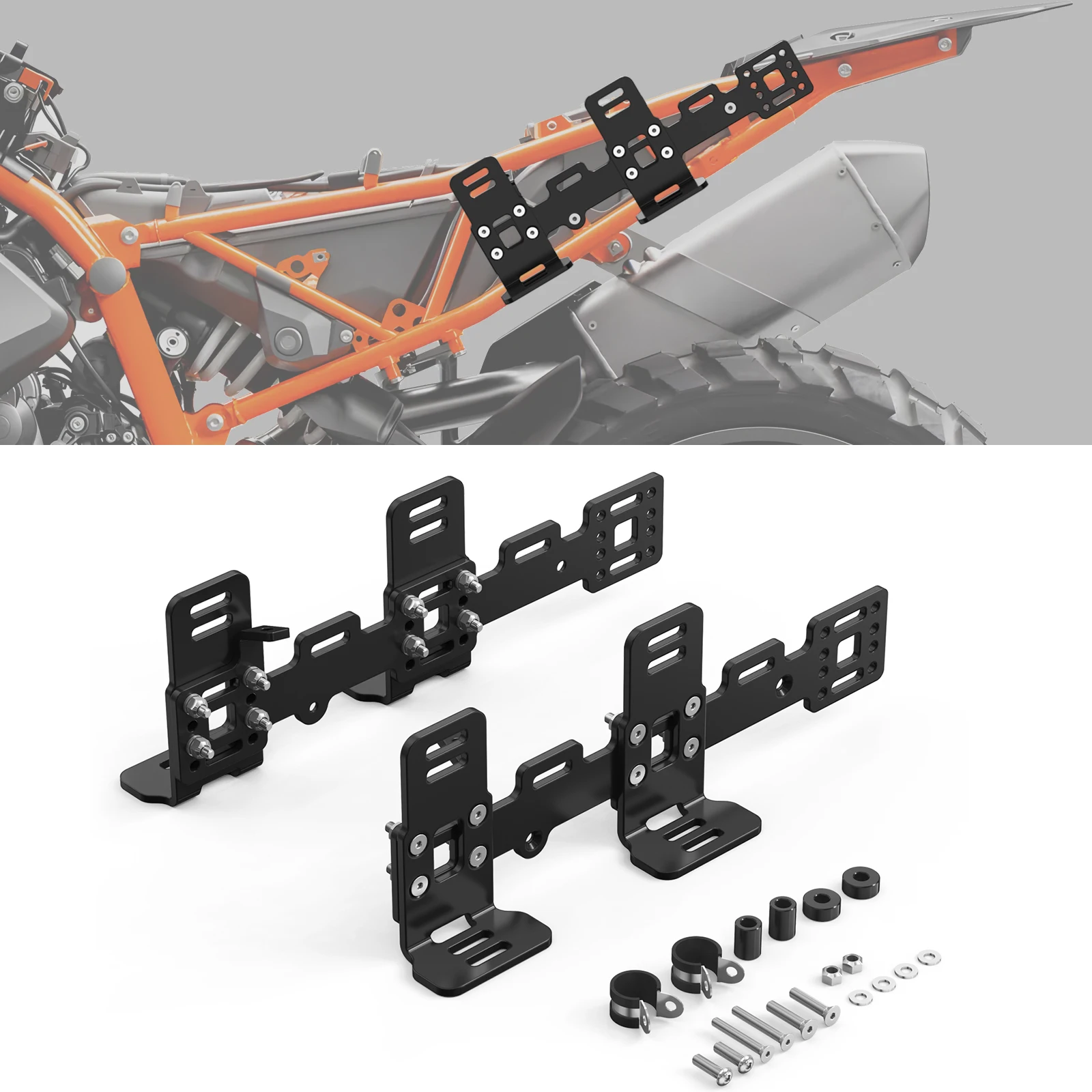 2019-2024 For KTM 790 890 Adventure /R Rally Motorcycle Luggage Rack Side Carrier Rack 790/890 Adventure /R/Rally 2019-2024 2023
2019-2024 For KTM 790 890 Adventure /R Rally Motorcycle Luggage Rack Side Carrier Rack 790/890 Adventure /R/Rally 2019-2024 2023