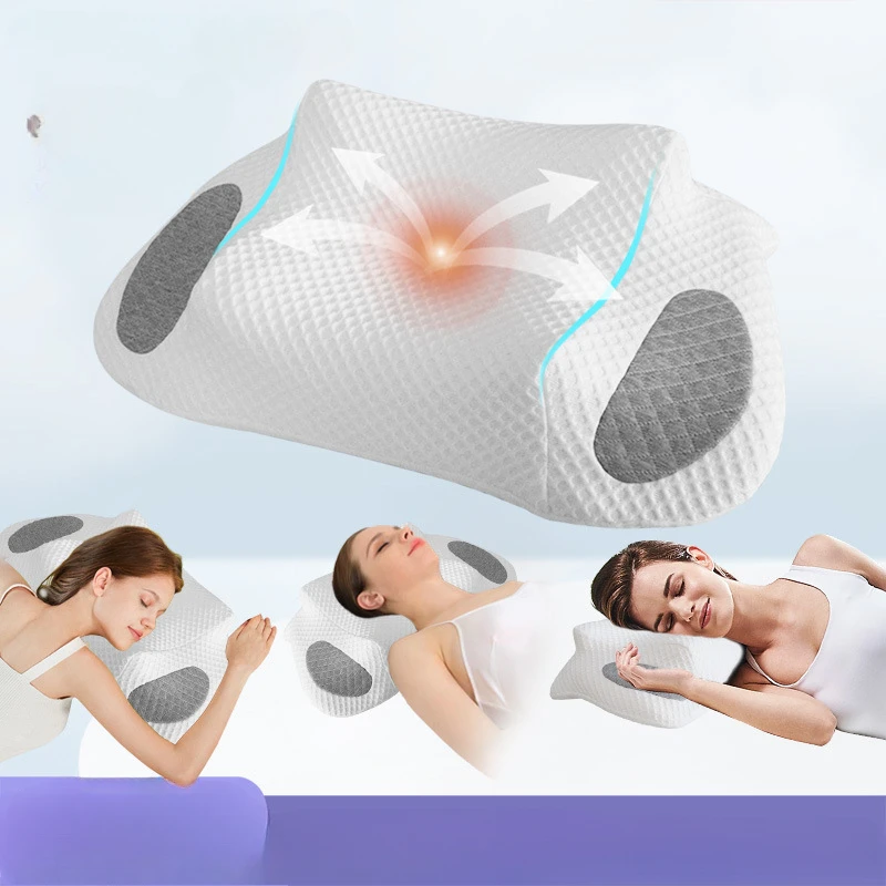 Butterfly Pillow Cervical Spine Pillow Double-layer Special-shaped Roll Slow Rebound Memory Foam Pillow Lumbar Cushion Mat
Butterfly Pillow Cervical Spine Pillow Double-layer Special-shaped Roll Slow Rebound Memory Foam Pillow Lumbar Cushion Mat