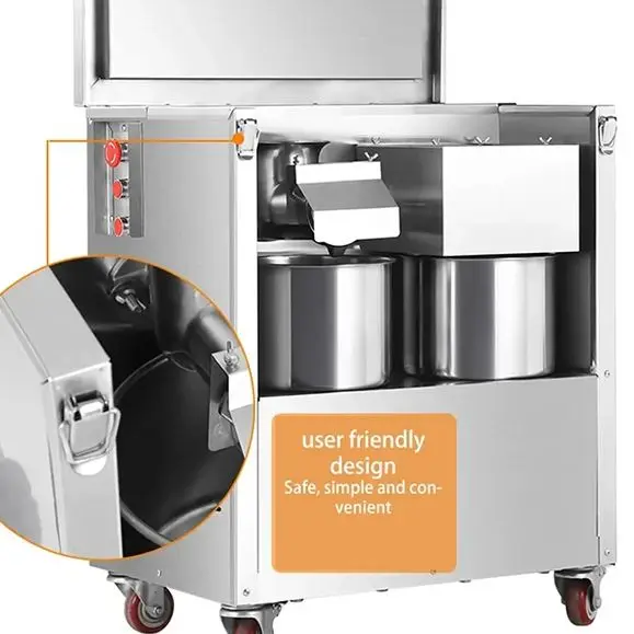Stainless Steel Meat Shredder, Commercial Fresh Meat Slicer, Electric Vegetable Cutting Machine
Stainless Steel Meat Shredder, Commercial Fresh Meat Slicer, Electric Vegetable Cutting Machine