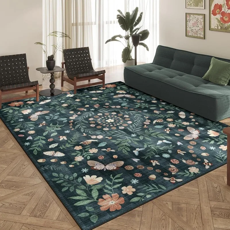 Бежевый милый цветочный ковер для гостиной, домашний нескользящий машинная стирка, диван, журнальный столик, напольный коврик, винтажный мягкий коврик для спальни, прикроватный мягкий ковер
Бежевый милый цветочный ковер для гостиной, домашний нескользящий машинная стирка, диван, журнальный столик, напольный коврик, винтажный мягкий коврик для спальни, прикроватный мягкий ковер