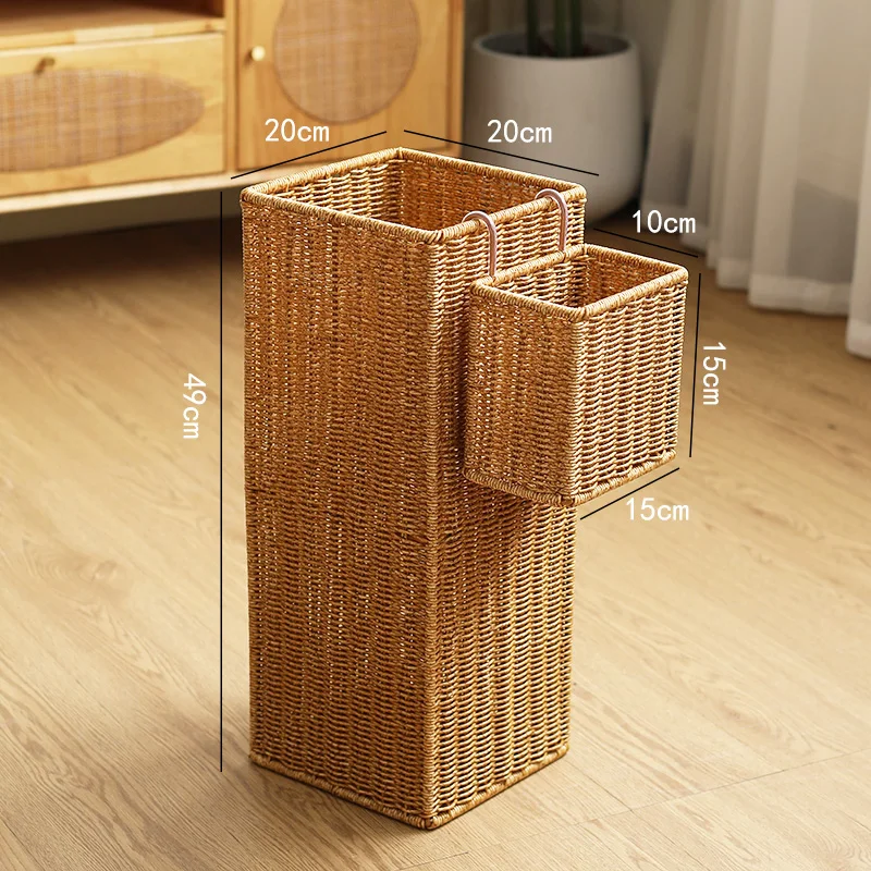 Rattan Round Umbrella Storage Bucket, Large-Capacity Organizer, Hotel Entryway Umbrella Stand, Handwoven Basket Set
Rattan Round Umbrella Storage Bucket, Large-Capacity Organizer, Hotel Entryway Umbrella Stand, Handwoven Basket Set