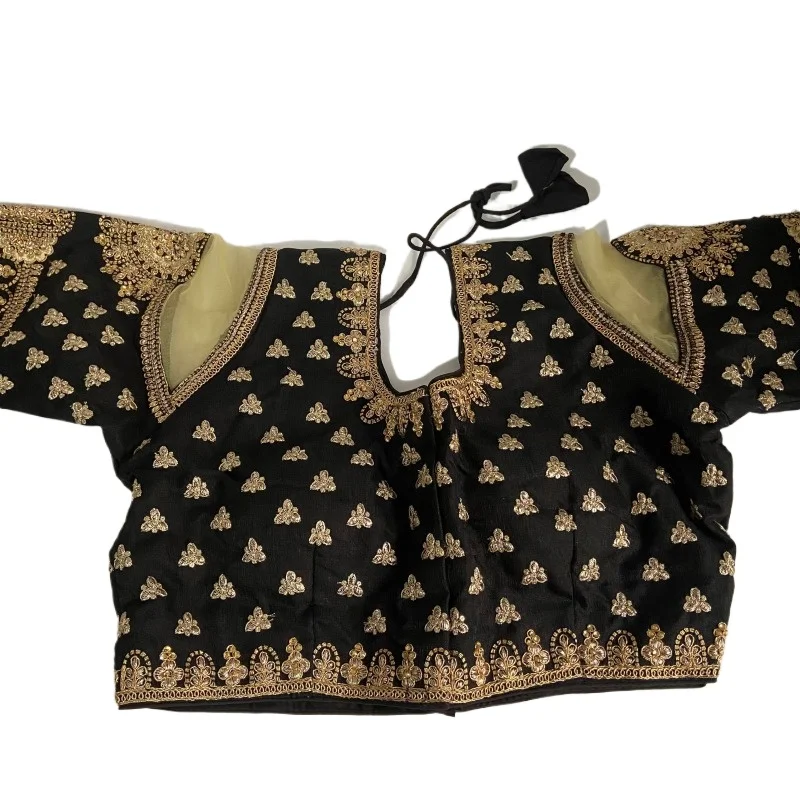 Дизайнерская блузка Sari Choli Свадебная вечеринка Праздничная одежда Готовая блузка сари с вышивкой Черный Красный Желтый Неэластичный
Дизайнерская блузка Sari Choli Свадебная вечеринка Праздничная одежда Готовая блузка сари с вышивкой Черный Красный Желтый Неэластичный