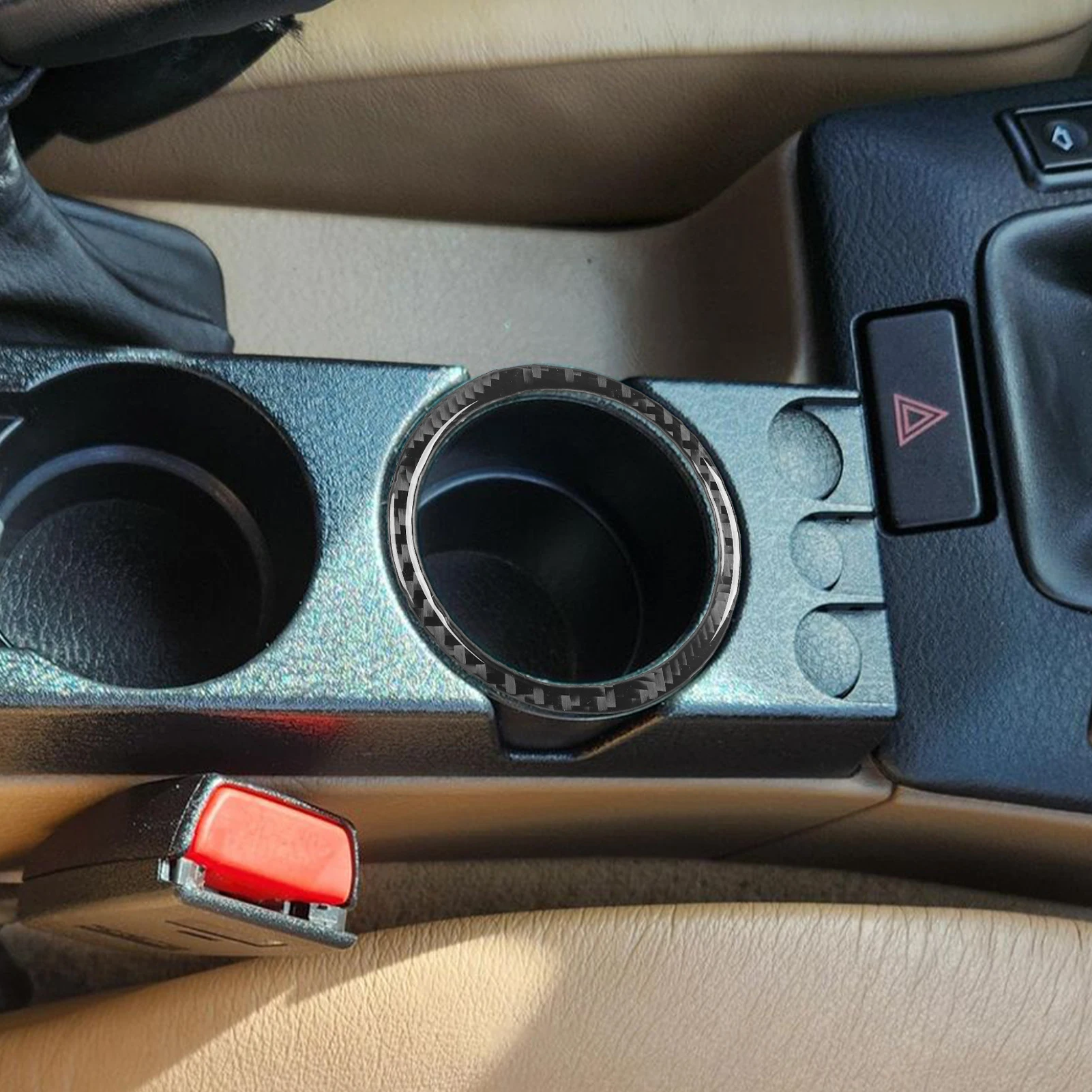 For BMW 3 Series E36 1994—1996 Car Accessories Carbon Fiber Central Cup Holder Outer Ring Interior Cover Trim Modified Sticker
For BMW 3 Series E36 1994—1996 Car Accessories Carbon Fiber Central Cup Holder Outer Ring Interior Cover Trim Modified Sticker