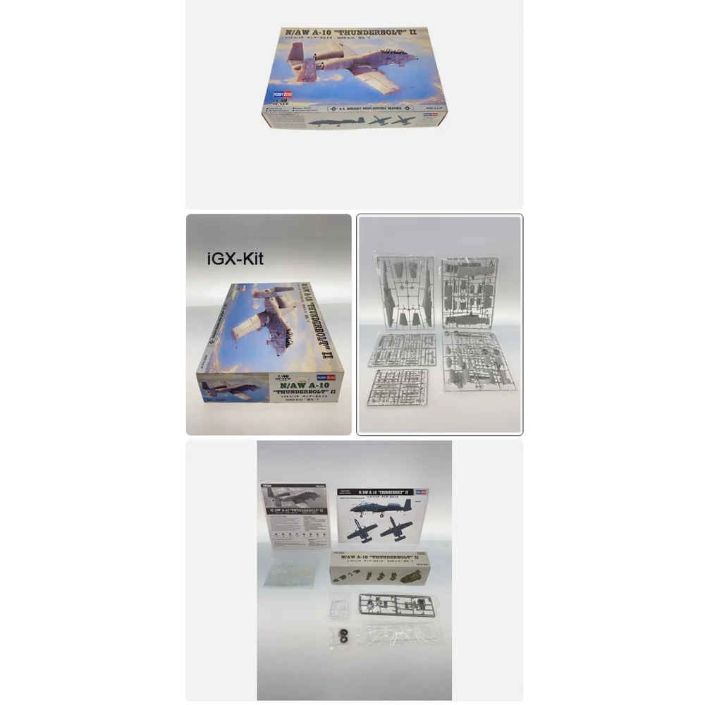 HobbyBoss 80324 1/48 Scale US N/AW A10 A-10 Thunderbolt II Attack Plane Aircraft Plastic Assembly Model Building Kit Toy
HobbyBoss 80324 1/48 Scale US N/AW A10 A-10 Thunderbolt II Attack Plane Aircraft Plastic Assembly Model Building Kit Toy