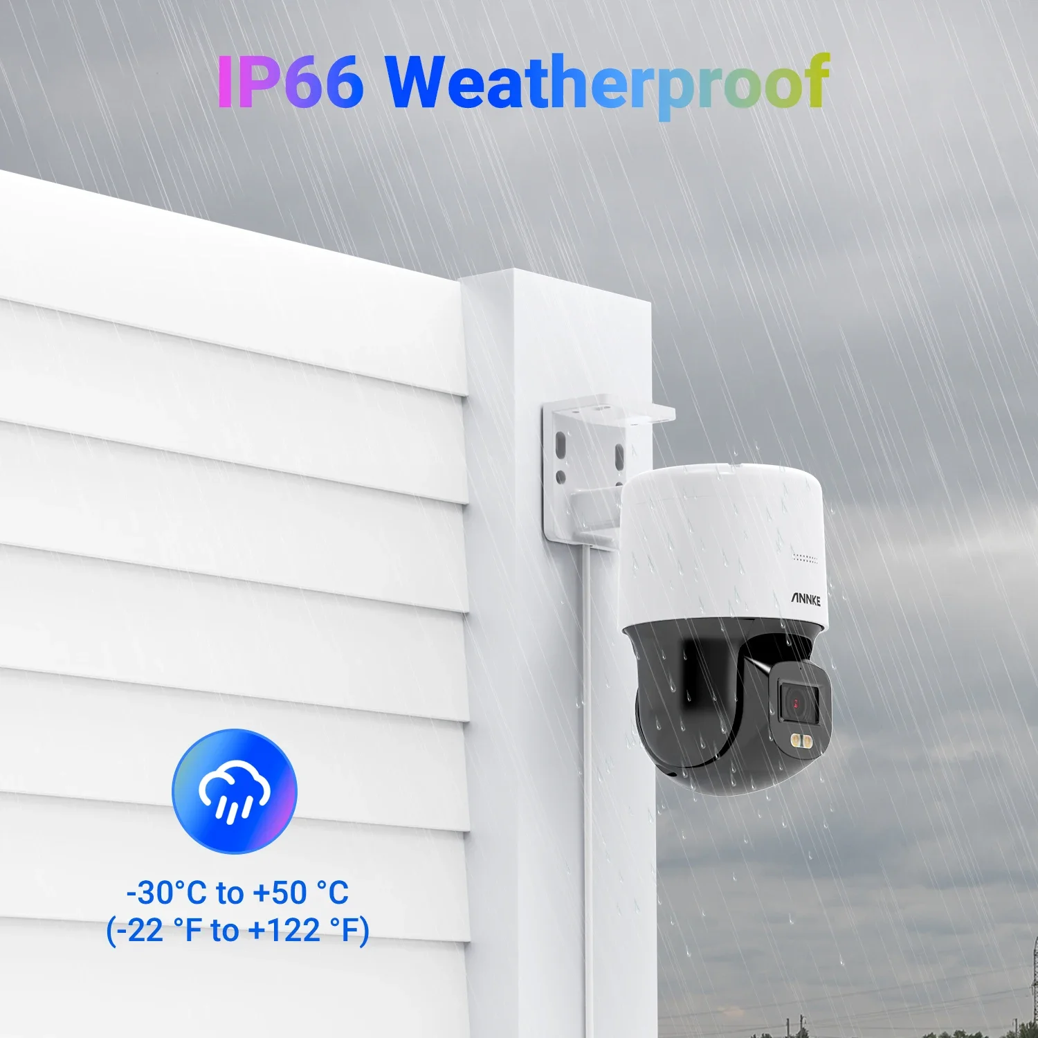 ANNKE NightChroma 4MP POE IP Dome PT Security Camera With Two-way Audio IP67 Outdoor Waterproof CCTV Camera
ANNKE NightChroma 4MP POE IP Dome PT Security Camera With Two-way Audio IP67 Outdoor Waterproof CCTV Camera