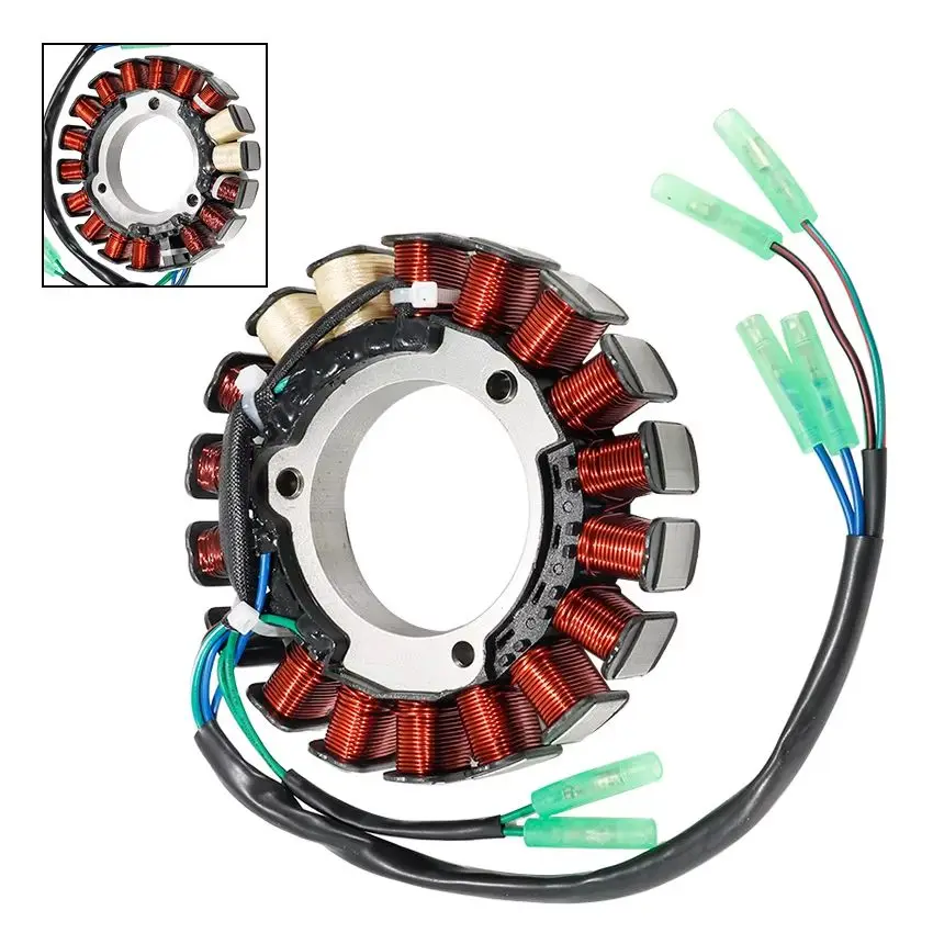 Катушка статора магнето зажигания мотоцикла для Yamaha 9,9 л.с. F9,9H 13,5 л.с. F13.5B M(E)HS/L 15 л.с. F15 20 л.с. F20 OEM: 6 Ач-85510-01
Катушка статора магнето зажигания мотоцикла для Yamaha 9,9 л.с. F9,9H 13,5 л.с. F13.5B M(E)HS/L 15 л.с. F15 20 л.с. F20 OEM: 6 Ач-85510-01