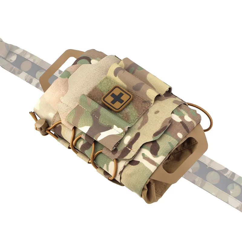 Quick Open Medium IFAK Medical Pack Hunting Vest Mount First Aid Kit for Wilderness Emergencies
Quick Open Medium IFAK Medical Pack Hunting Vest Mount First Aid Kit for Wilderness Emergencies