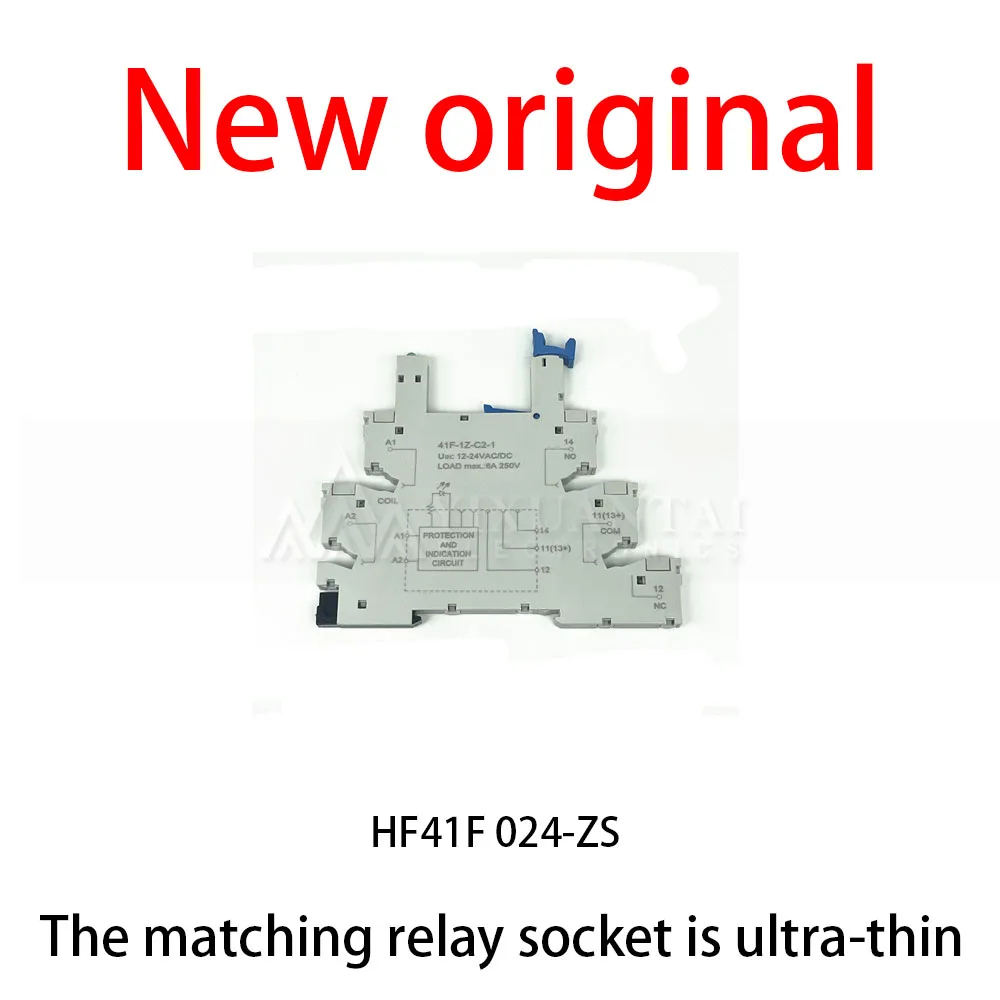 1Pcs/Lot New original HF41F 024-ZS The matching relay socket is ultra-thin
1Pcs/Lot New original HF41F 024-ZS The matching relay socket is ultra-thin