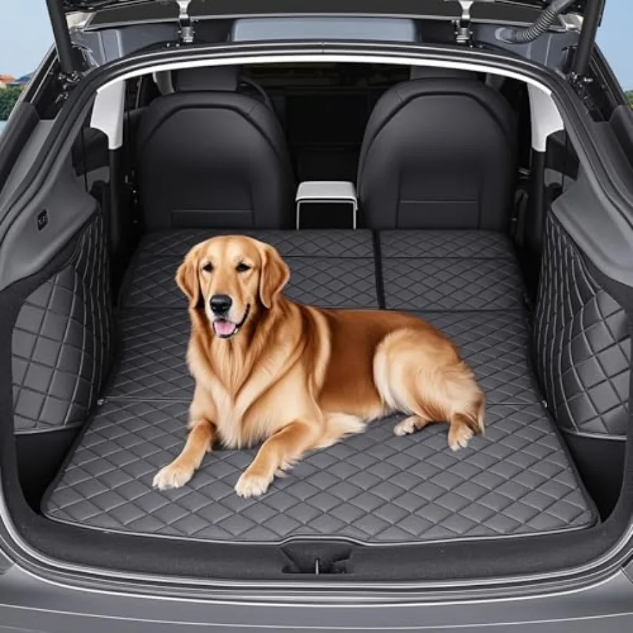Juniper Cargo Liner Trunk Pet Mat for Tesla Model Y 2025 Rear Seat Cover Durable Waterproof Material Easy to Clean Non-Slip Des
Juniper Cargo Liner Trunk Pet Mat for Tesla Model Y 2025 Rear Seat Cover Durable Waterproof Material Easy to Clean Non-Slip Des