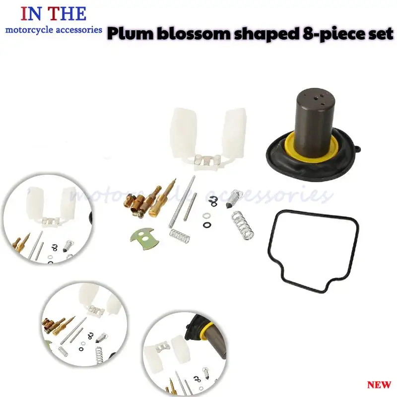 Plunger Carburetor Repair Kit For PD18J GY6 50CC ATV Karting Moped Scooter Jet Needle Float Needle Valve Gasket Rebuild Set
Plunger Carburetor Repair Kit For PD18J GY6 50CC ATV Karting Moped Scooter Jet Needle Float Needle Valve Gasket Rebuild Set