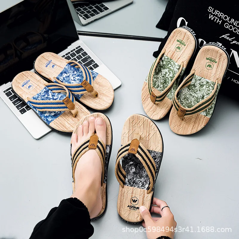 Custom Cool Road Straight Flip-Flops Men's New Summer Outdoor Non-Slip Wear-Resistant Trendy Casual Toe-Post Versatile Comfortab
Custom Cool Road Straight Flip-Flops Men's New Summer Outdoor Non-Slip Wear-Resistant Trendy Casual Toe-Post Versatile Comfortab