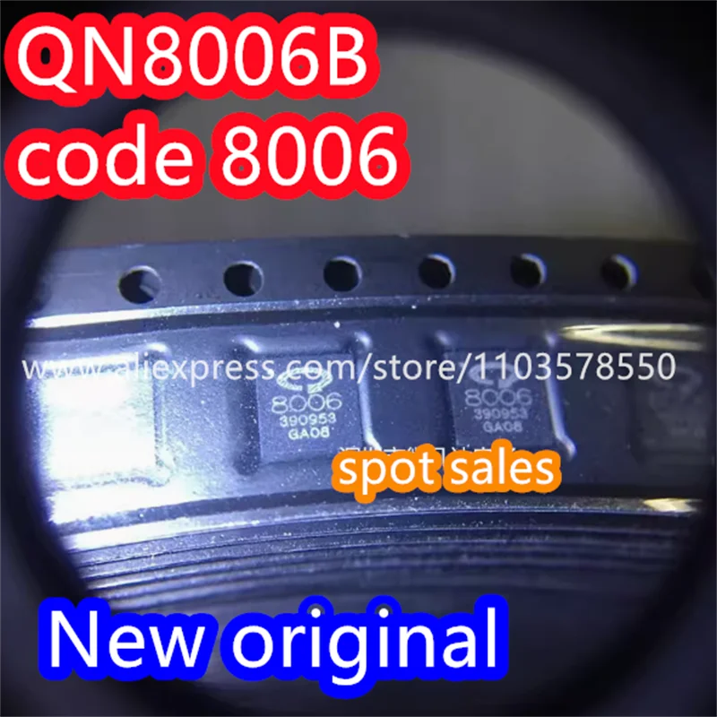 (5 шт.) 100% новый оригинальный QN8006B QN8006 шелкография 8006 посылка QFN-24 FM чип приемопередатчика IC
(5 шт.) 100% новый оригинальный QN8006B QN8006 шелкография 8006 посылка QFN-24 FM чип приемопередатчика IC