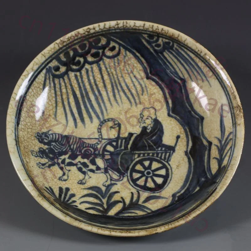 Jingdezhen Antique Porcelain Guiguzi Down Mountain Disc Collectible Decoration
Jingdezhen Antique Porcelain Guiguzi Down Mountain Disc Collectible Decoration