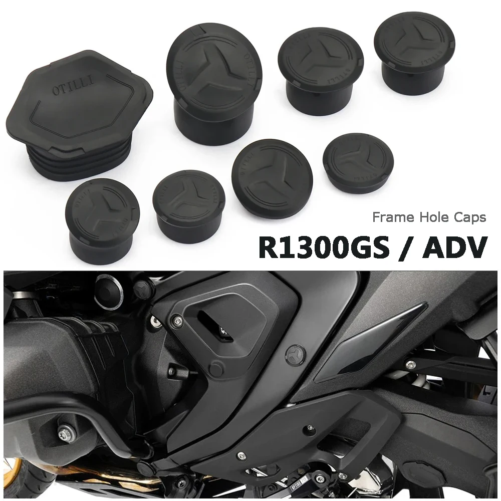 NEW Waterproof Frame Caps For BMW R1300GS Adventure 2023-2025 R 1300 GS ADV Motorcycle Black Frame Hole Cover Plugs Accessories
NEW Waterproof Frame Caps For BMW R1300GS Adventure 2023-2025 R 1300 GS ADV Motorcycle Black Frame Hole Cover Plugs Accessories