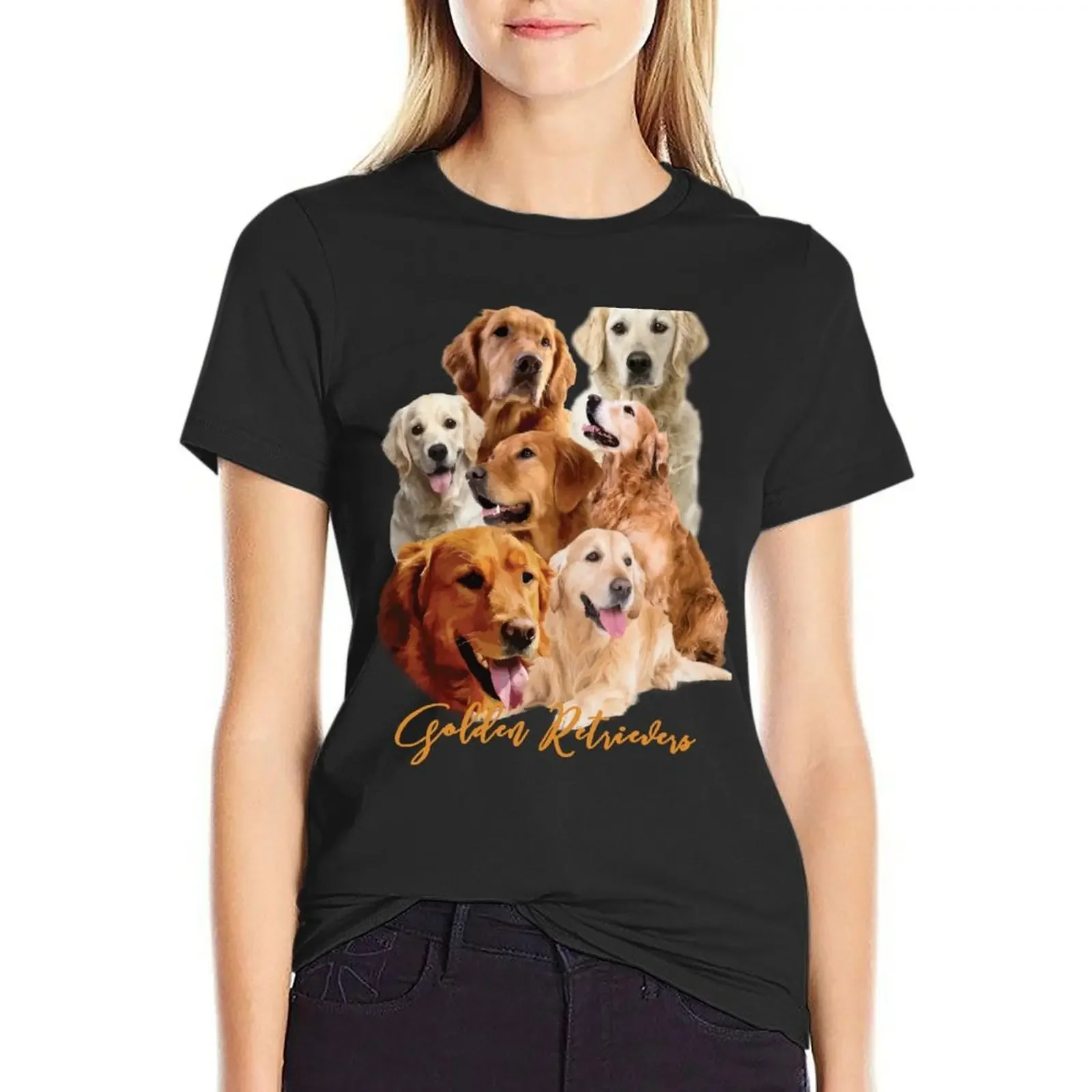 Golden Retriever Composite! Especially for Golden owners! T-Shirt summer clothes shirts graphic tees tops for Women
Golden Retriever Composite! Especially for Golden owners! T-Shirt summer clothes shirts graphic tees tops for Women