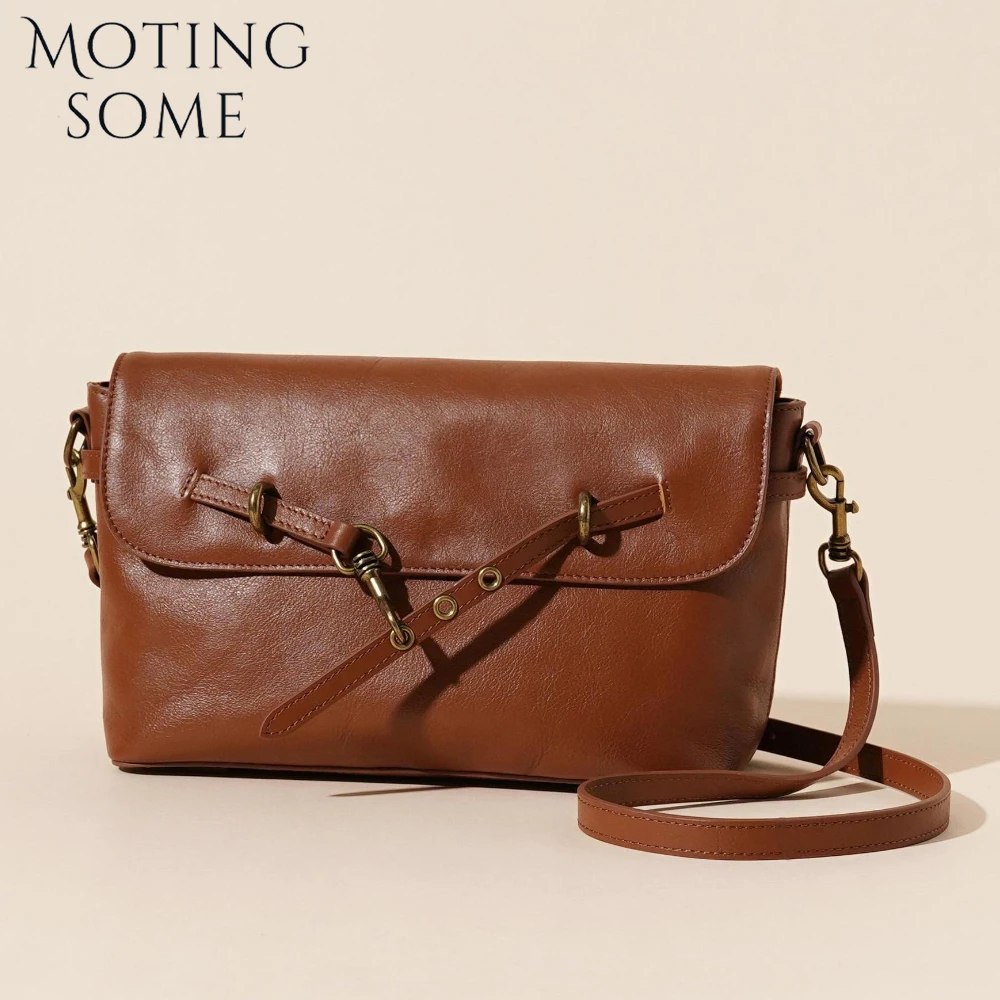 Motingsome 2025 New in Handbag Women Messenger Bags Luxury Designer Bag Quality Vegetable-tanned Cowhide Shoulder Underarm Tote
Motingsome 2025 New in Handbag Women Messenger Bags Luxury Designer Bag Quality Vegetable-tanned Cowhide Shoulder Underarm Tote