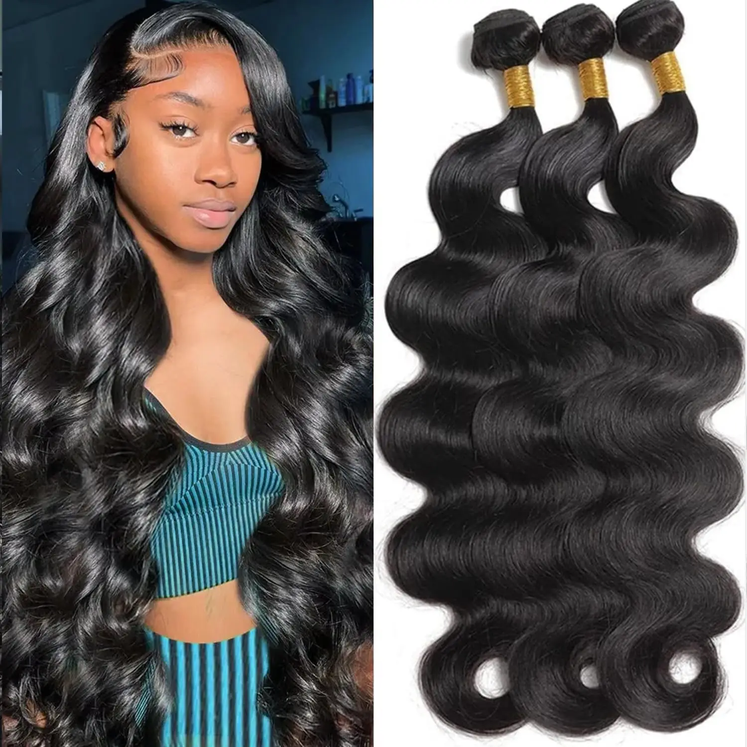 Body Wave 12A Brazilian Virgin Human Hair Weave Bundles Unprocessed Remy Hair Extensions 1/3/4 PCS Bundles Human Hair
Body Wave 12A Brazilian Virgin Human Hair Weave Bundles Unprocessed Remy Hair Extensions 1/3/4 PCS Bundles Human Hair