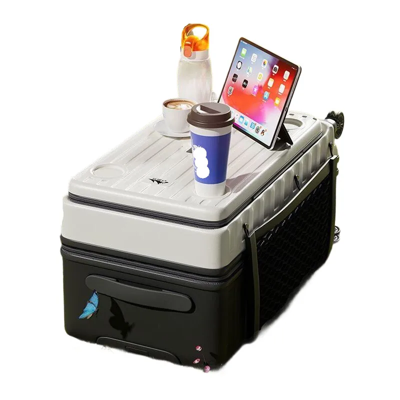 26 Inch Outdoor Camping Multi-Functional Suitcase - Front/Side Dual Access Convertible Coffee Table Large Capacity Luggage Trunk
26 Inch Outdoor Camping Multi-Functional Suitcase - Front/Side Dual Access Convertible Coffee Table Large Capacity Luggage Trunk