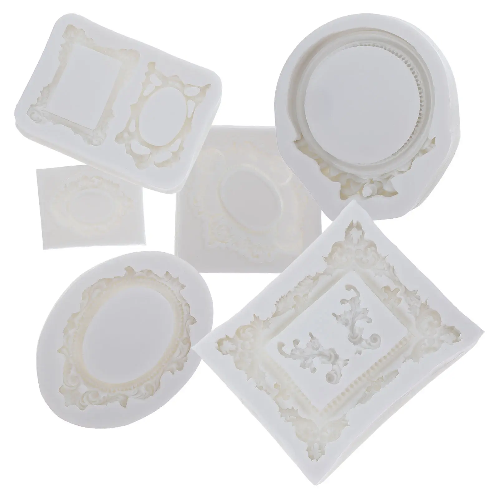 6Pcs Vintage Photo Frame Silicone Molds Flexible DIY Resin Craft Mold for Epoxy Casting Picture Frame Making Supplies Resin
6Pcs Vintage Photo Frame Silicone Molds Flexible DIY Resin Craft Mold for Epoxy Casting Picture Frame Making Supplies Resin