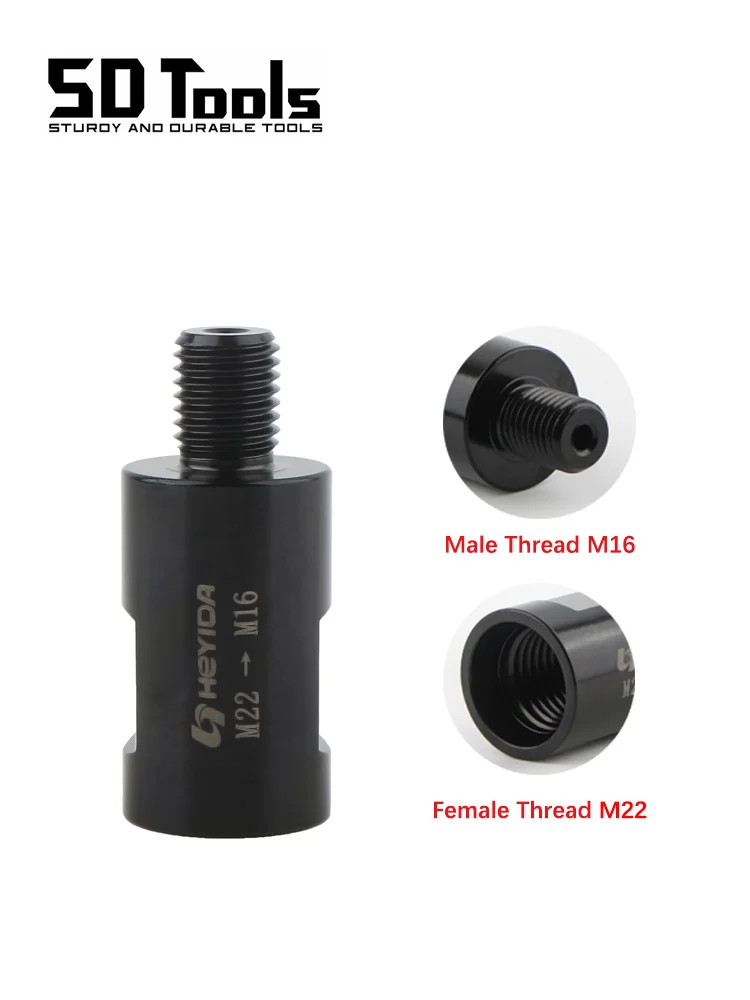 M22 Female Thread To M16 Male Thread Adapter For Diamond Drill Core Bit M16 Thread Cement Hole Opener Convertor Connection Tools
M22 Female Thread To M16 Male Thread Adapter For Diamond Drill Core Bit M16 Thread Cement Hole Opener Convertor Connection Tools