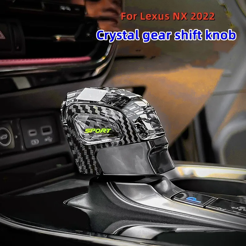 For Lexus NX260 NX350h RX NX400h 2022 2023 Crystal Gear Shift Knob with Colorful Led Atmosphere Light
For Lexus NX260 NX350h RX NX400h 2022 2023 Crystal Gear Shift Knob with Colorful Led Atmosphere Light
