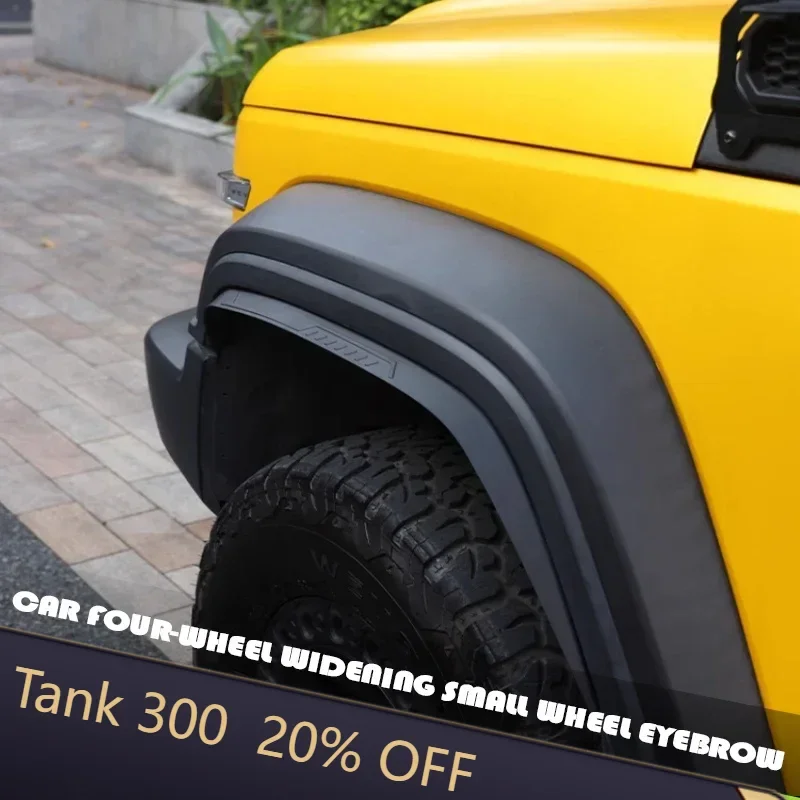 Fit for GWM Tank 30 Car Four-wheel Widening Small Wheel Eyebrow 0 Modification Car Decoration Upgrade Parts
Fit for GWM Tank 30 Car Four-wheel Widening Small Wheel Eyebrow 0 Modification Car Decoration Upgrade Parts